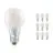 Confezione Multipack 10x Ledvance CLASSIC LED E27 Pera Filamento Ghiaccio 4.8W 470lm - 827 Bianco Molto Caldo | Dimmerabile - Sostitutiva 40W