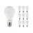 Confezione Multipack 10x Noxion Lucent Classic LED E27 Pera Ghiaccio 11W 1055lm - 827 Bianco Molto Caldo | Dimmerabile - Sostitutiva 75W