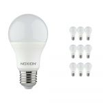 Confezione Multipack 10x Noxion Lucent Classic LED E27 Pera Ghiaccio 8.5W 806lm - 827 Bianco Molto Caldo | Dimmerabile - Sostitutiva 60W