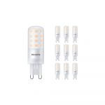 Confezione Multipack 10x Philips Corepro LEDcapsule G9 4W 480lm - 827 Bianco Molto Caldo | Dimmerabile - Sostitutiva 40W