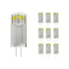 Confezione Multipack 10x Noxion Bolt LED Capsule G4 1.8W 200lm - 830 Luce Calda | Sostitutiva 20W