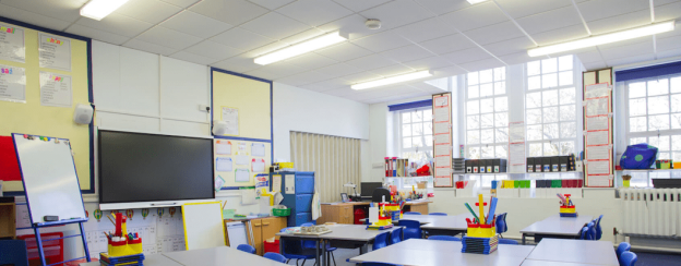 Illuminazione LED per le scuole